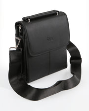 ZENİTH SERİSİ - DERİ EL ÇANTASI - SİYAH