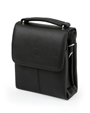 ZENİTH SERİSİ - DERİ EL ÇANTASI - SİYAH