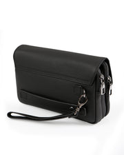 VALENCİA SERİSİ - DERİ EL ÇANTASI - SİYAH