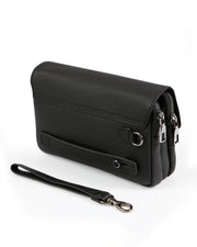 VALENCİA SERİSİ - DERİ EL ÇANTASI - SİYAH