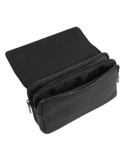 VALENCİA SERİSİ - DERİ EL ÇANTASI - SİYAH