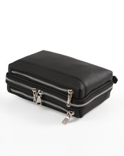 MELBOURNE SERİSİ - DERİ EL ÇANTASI - SİYAH