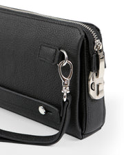 HUDSON SERİSİ - DERİ EL ÇANTASI - SİYAH