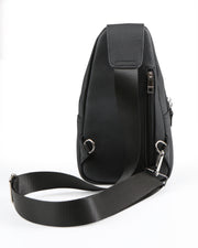 WEST CROSSPACK SERİSİ - DERİ ÇAPRAZ OMUZ ÇANTASI - SİYAH