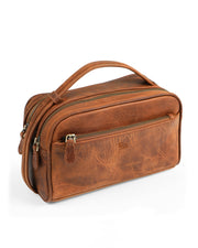 UNIBAG SERİSİ - DERİ EL ÇANTASI - KAHVE