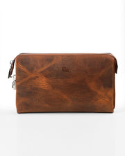 HUDSON SERİSİ - DERİ EL ÇANTASI - KAHVE