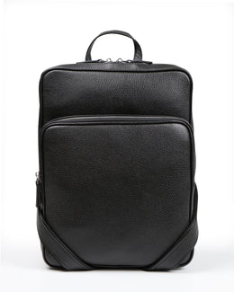 APEXİA SERİSİ - DERİ SIRT ÇANTASI - SİYAH