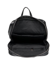 APEXİA SERİSİ - DERİ SIRT ÇANTASI - SİYAH