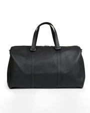 MONARC SERİSİ - DERİ SEYAHAT ÇANTASI - SİYAH