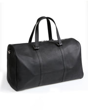 MONARC SERİSİ - DERİ SEYAHAT ÇANTASI - SİYAH