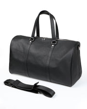 MONARC SERİSİ - DERİ SEYAHAT ÇANTASI - SİYAH