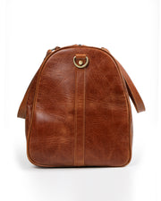 MONARC SERİSİ - DERİ SEYAHAT ÇANTASI - KAHVE