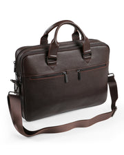 EVEREST SERİSİ - DERİ LAPTOP VE EVRAK ÇANTASI -ACI KAHVE