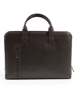 MİSTİRAL SERİSİ - DERİ LAPTOP VE EVRAK ÇANTASI - KAHVE