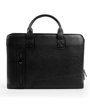 MİSTRAL SERİSİ - DERİ LAPTOP VE EVRAK ÇANTASI -  SİYAH