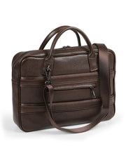 ASTRA SERİSİ - DERİ LAPTOP VE EVRAK ÇANTASI -  - KAHVE