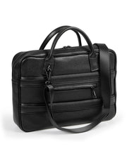 ASTRA SERİSİ - DERİ LAPTOP VE EVRAK ÇANTASI - SİYAH