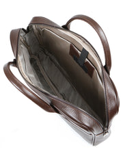 ASTRA SERİSİ - DERİ LAPTOP VE EVRAK ÇANTASI -  - KAHVE