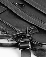 ASTRA SERİSİ - DERİ LAPTOP VE EVRAK ÇANTASI - SİYAH