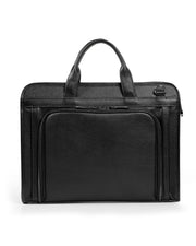 GENEVA SERİSİ - DERİ LAPTOP VE EVRAK ÇANTASI - SİYAH
