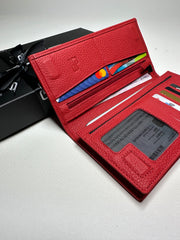 DOHA SERİSİ DERİ CÜZDAN - KIRMIZI