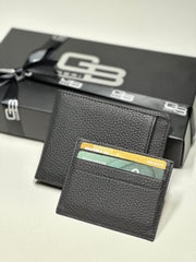 KANGURU SERİSİ DERİ CÜZDAN - SİYAH