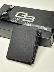 ZİPPER SERİSİ DERİ CÜZDAN - SİYAH