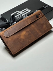 BRUGE SERİSİ DERİ CÜZDAN - FINDIK KAHVE