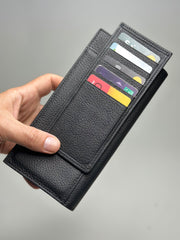 DOHA SERİSİ DERİ CÜZDAN - SİYAH