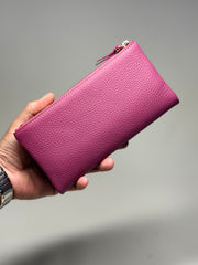 ROMA SERİSİ - DERİ CÜZDAN - PEMBE