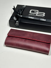 VENEZİA SERİSİ DERİ CÜZDAN - BORDO