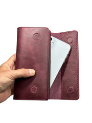 VENEZİA SERİSİ DERİ CÜZDAN - BORDO