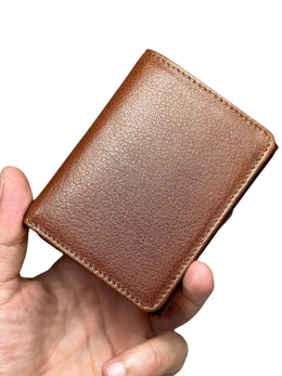 SIDNEY SERİSİ DERİ CÜZDAN - TABA