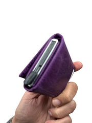 MEKA SERİSİ DERİ CÜZDAN - MOR