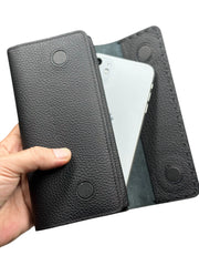 VENEZİA SERİSİ DERİ CÜZDAN - SİYAH