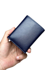 SIDNEY SERİSİ DERİ CÜZDAN - LACİVERT