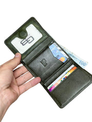 SIDNEY SERİSİ DERİ CÜZDAN - YEŞİL