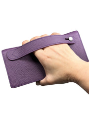 BRUGE SERİSİ DERİ CÜZDAN - MOR