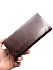 BRUGE SERİSİ DERİ CÜZDAN - PARLAK KAHVE