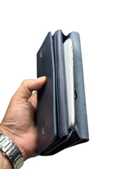 VENEZİA SERİSİ DERİ CÜZDAN - LACİVERT