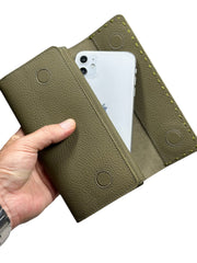 VENEZİA SERİSİ DERİ CÜZDAN - HAKİ