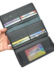 VENEZİA SERİSİ DERİ CÜZDAN - SİYAH