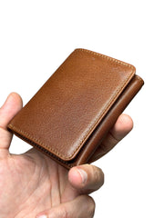 SIDNEY SERİSİ DERİ CÜZDAN - TABA