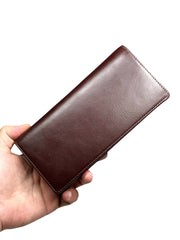 BRUGE SERİSİ DERİ CÜZDAN - PARLAK KAHVE