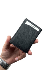 MEKA SERİSİ DERİ CÜZDAN - SİYAH