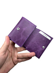 MEKA SERİSİ DERİ CÜZDAN - MOR