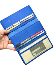 VENEZİA SERİSİ DERİ CÜZDAN - MAVİ