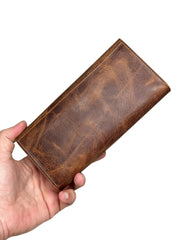 VENEZİA SERİSİ DERİ CÜZDAN - FINDIK KAHVE