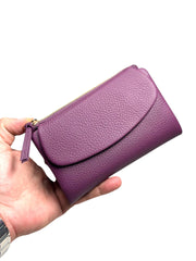 HOLYWOOD SERİSİ DERİ CÜZDAN - MOR