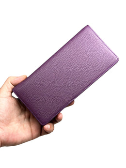 BRUGE SERİSİ DERİ CÜZDAN - MOR